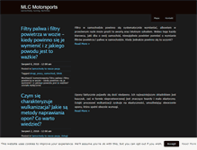 Tablet Screenshot of mlcmotorsports.com